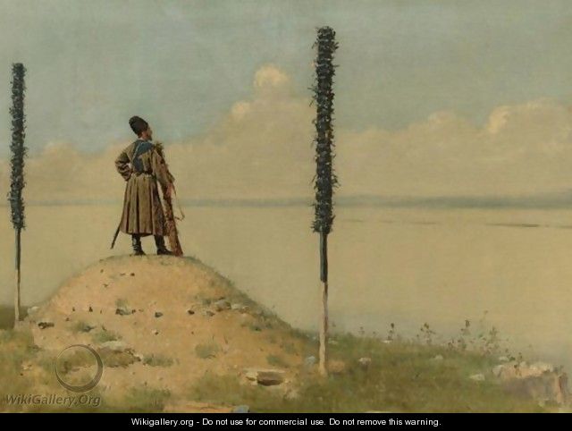 Cossack Picket On The Danube - Vasili Vasilyevich Vereshchagin