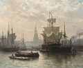 A View Of The Oosterdok, Amsterdam - George Laurens Kiers