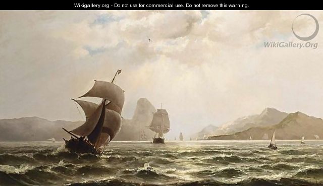 Shipping Off The Coast 2 - Jacob Eduard Van Heemskerck Van Beest