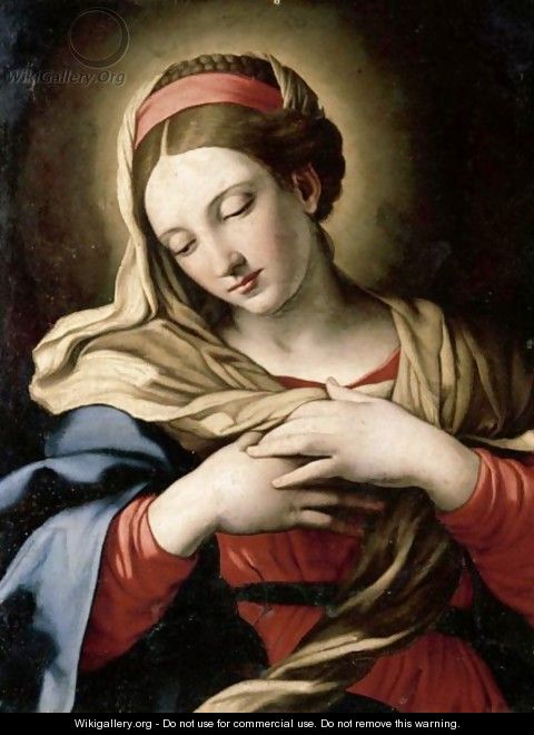 The Virgin Annunciate - (after) Giovanni Battista Salvi, Il Sassoferato