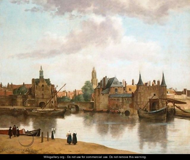 View Of Delft - (after) Johannes Vermeer