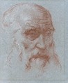 Study Of The Head Of A Bearded Man - Giovanni Battista Tiepolo