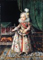 A Portrait Of A Young Girl, Traditionally Said To Be Lady Catherine Hamilton - Scottish School
