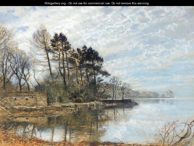 Morning Effect - Coninston Lake - Joseph Arthur Palliser Severn