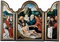 A Triptych The Lamentation Of Christ - Belgian Unknown Masters