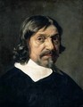 Portrait Of A Man, Head And Shoulders, Said To Be The Philosopher Renee Descartes - (after) Mathieu Le Nain