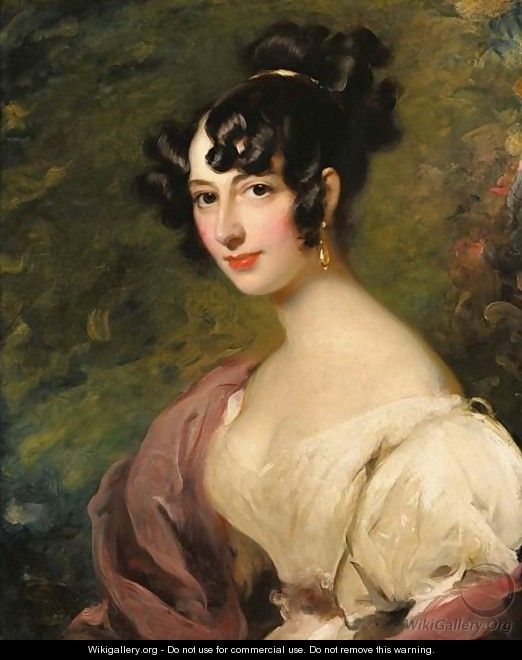 Portrait Of Princess Lieven - (after) George Henry Harlow