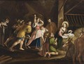 The Adoration Of The Shepherds 4 - (after) Sir Peter Paul Rubens