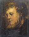 Study Of A Head Of A Bearded Man - (after) Harmenszoon Van Rijn Rembrandt