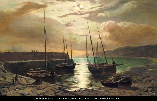 Loch Scavaig, Isle Of Skye, Luna Kissed The Heights - Sidney Richard Percy