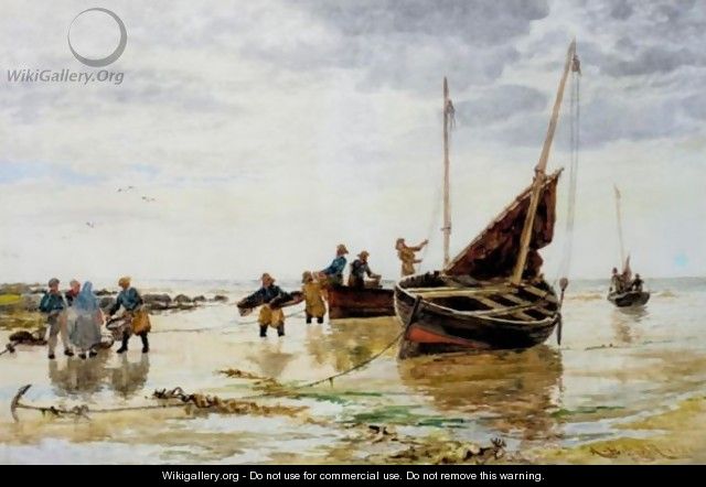 The Return Of The Fishing Fleet - Alexander Ballingall