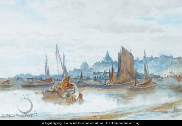 The Harbour At St. Monans - Alexander Ballingall