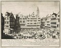 6 Engravings Of Thecity Of Frankfort. Together With One Other Engraving. - German School
