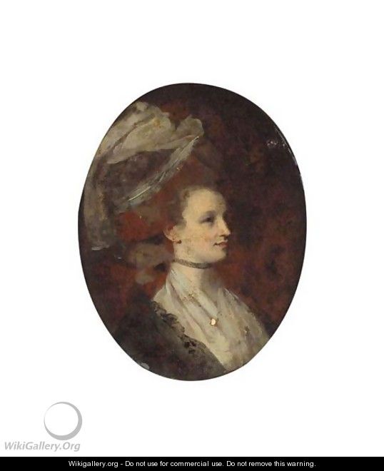Portrait Of Elisabeth Stevenson, Countess Of Mexborough - (after) Hunter, Robert