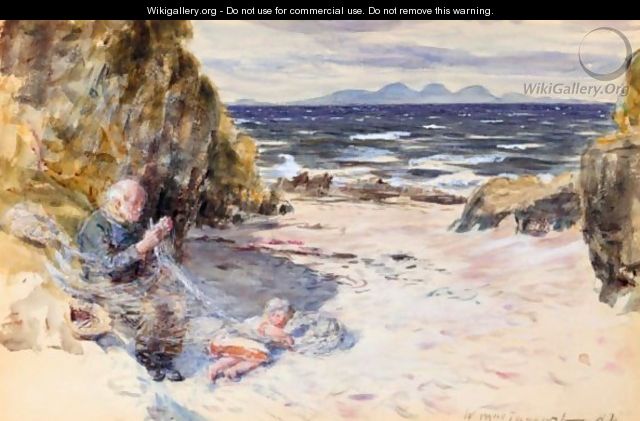 Mending The Nets - William McTaggart