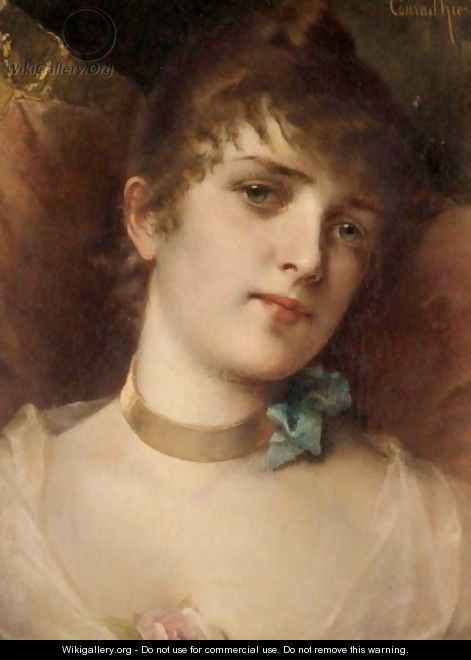 Portrait Of A Lady - Conrad Kiesel