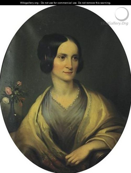 Portrait Of Annie Turner (Nee Poyntelle) - George Cochran Lambdin