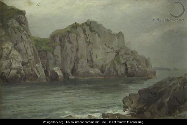 Cliffs By The Sea - William Trost Richards