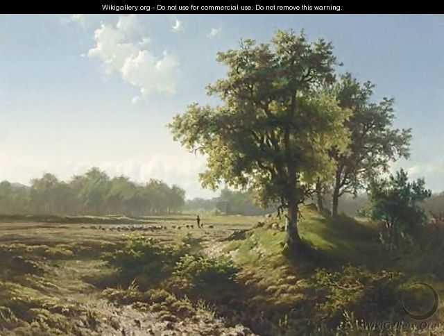 A View Of The Veluwe In Summer - Paul Joseph Constantine Gabriel