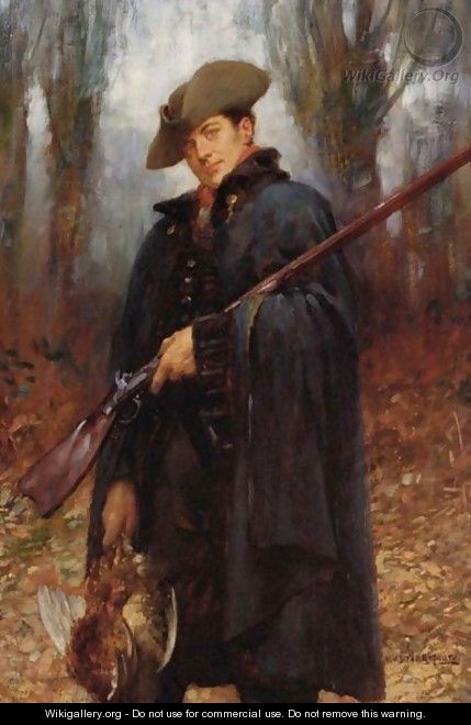 The Gamekeeper - (after) William A. Breakspeare