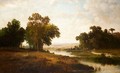 Extensive River Landscape - Richard Henry Fuller