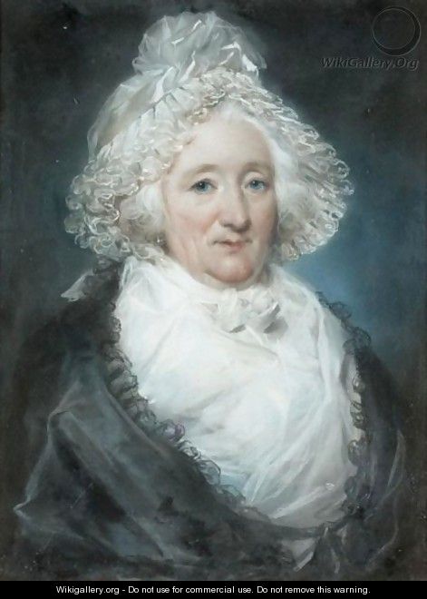 Portrait Of An Elderly Lady - John Russell