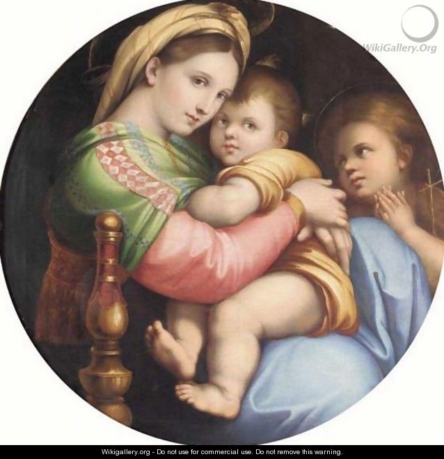 Madonna Della Sedia - (after) Raphael (Raffaello Sanzio of Urbino)