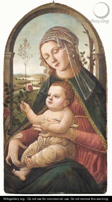 The Madonna And Child - (after) Sandro Botticelli (Alessandro Filipepi)