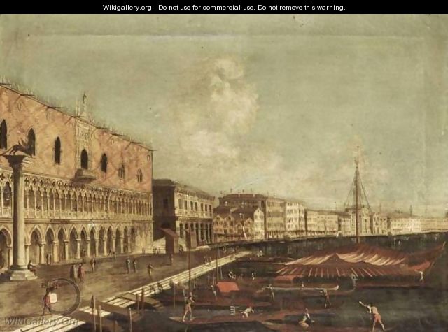 Venice, A View Of The Bacino Di San Marco - (after) (Giovanni Antonio Canal) Canaletto