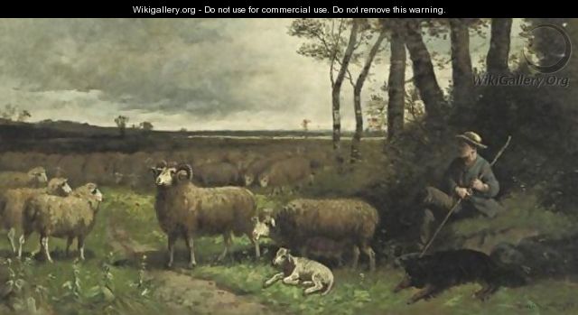 The Shepherd - Nicholas Winfield Scott Leighton