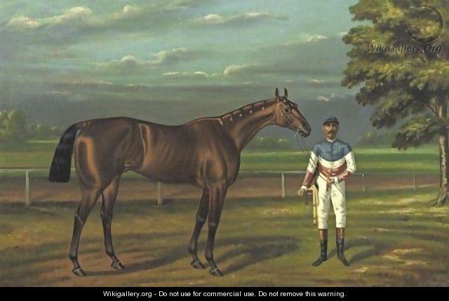 Bard Held By A Jockey - Thomas J. Scott