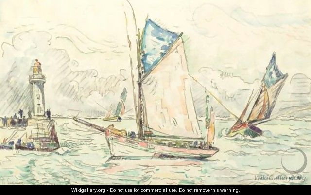 Le Port De Groix - Paul Signac