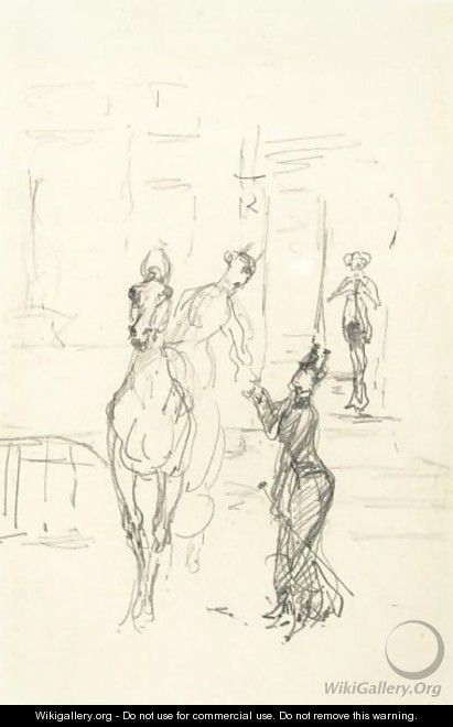 Amazones - Henri De Toulouse-Lautrec