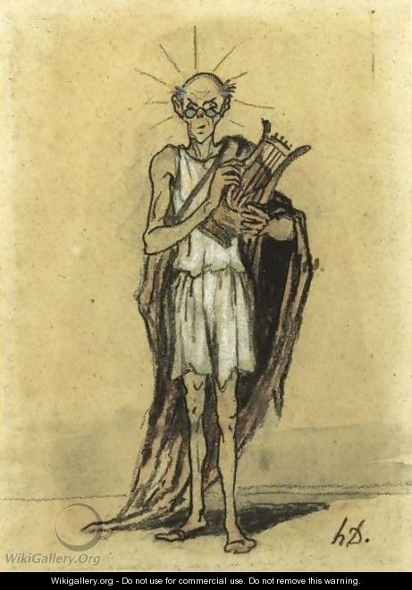 Apollon - Honoré Daumier
