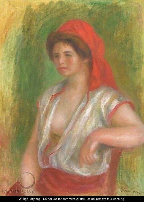 La Belle Sicilienne - Pierre Auguste Renoir
