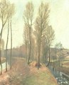 L'Orvanne Et Le Canal Du Loing En Hiver - Alfred Sisley