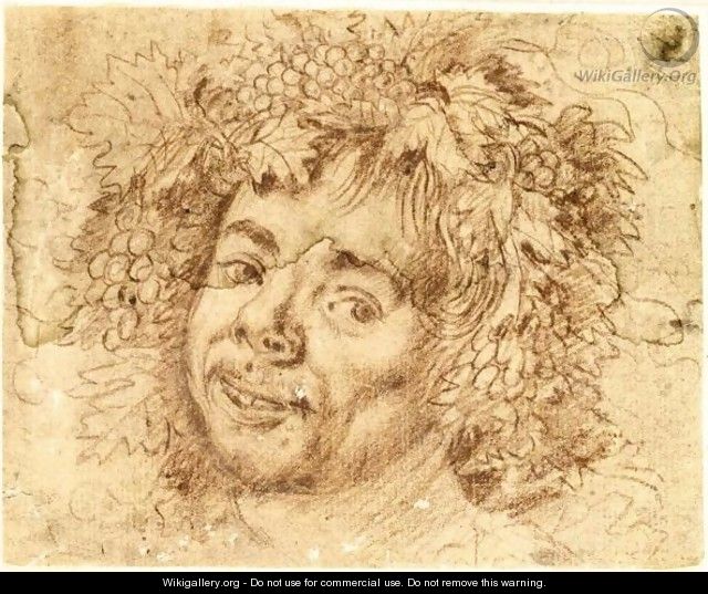 Head Of Bacchus - Dutch Unknown Masters