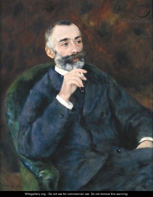 Portrait De Paul Berard - Pierre Auguste Renoir