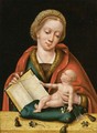The Madonna And Child Holding A Book - Netherlandish Unknown Masters