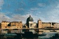 Venezia Il Canal Grande Con La Chiesa Di S. Simone Piccolo - Italian School