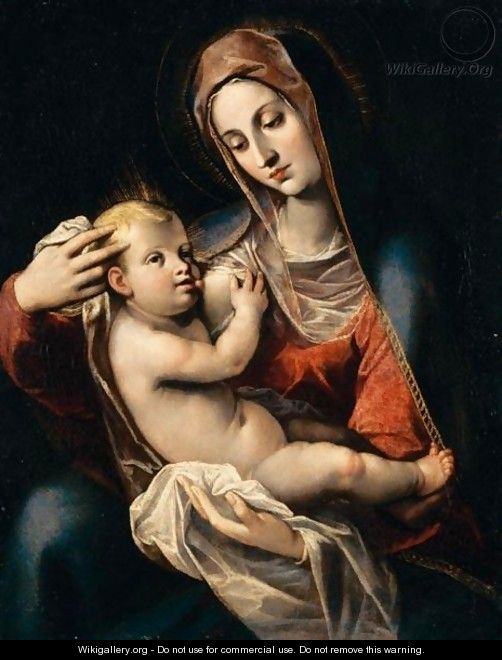 Madonna Col Bambino - (after) Scipione Pulzone
