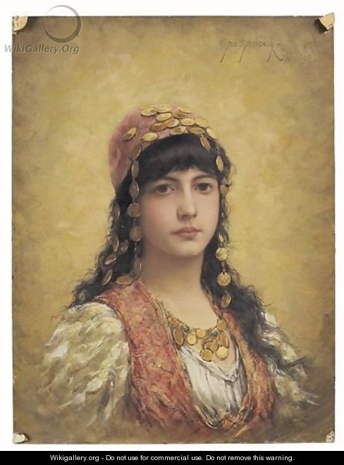 Portrait of a girl - Eisman Semenowsky