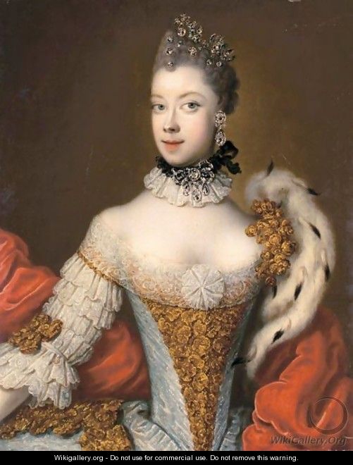 Portrait Of Queen Charlotte (1744 - 1818) - Esther Denner