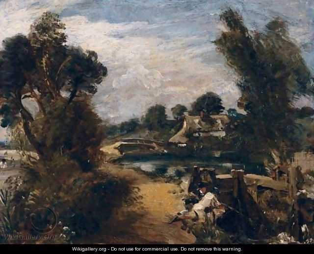 Boys Fishing On The River Stour - John Constable