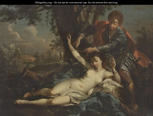 Aminta Rescues Sylvia - (after) Francois Boucher