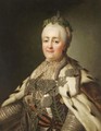 Portrait Of Catherine II - (after) Alexander Roslin