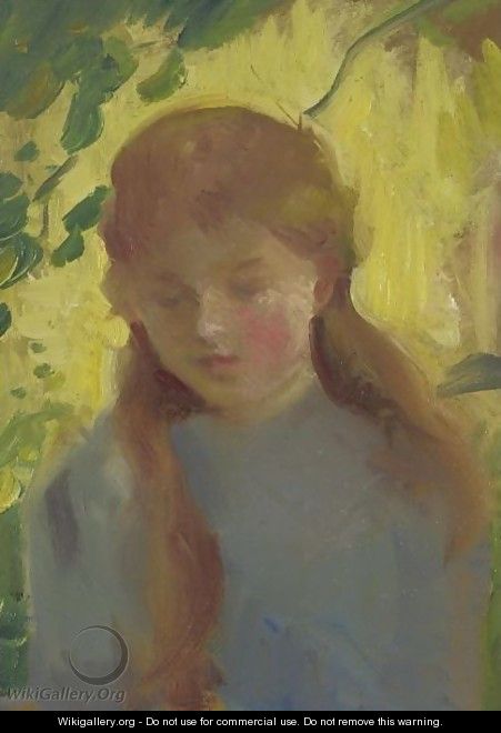 Portrait Of A Young Girl 2 - American School