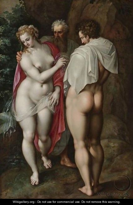 Adam And Eve - Jacob De Backer
