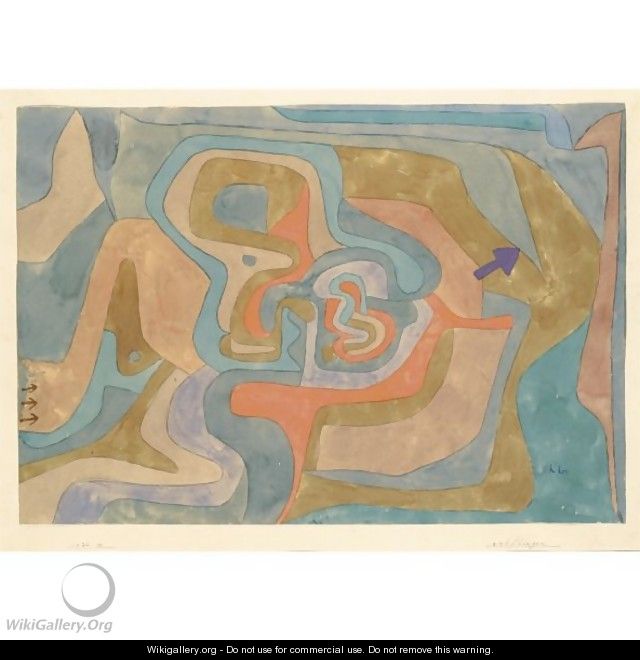 Entfliegen (Flying Away) - Paul Klee
