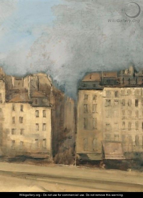 Banks Of The Seine, Paris - Antoine Vollon